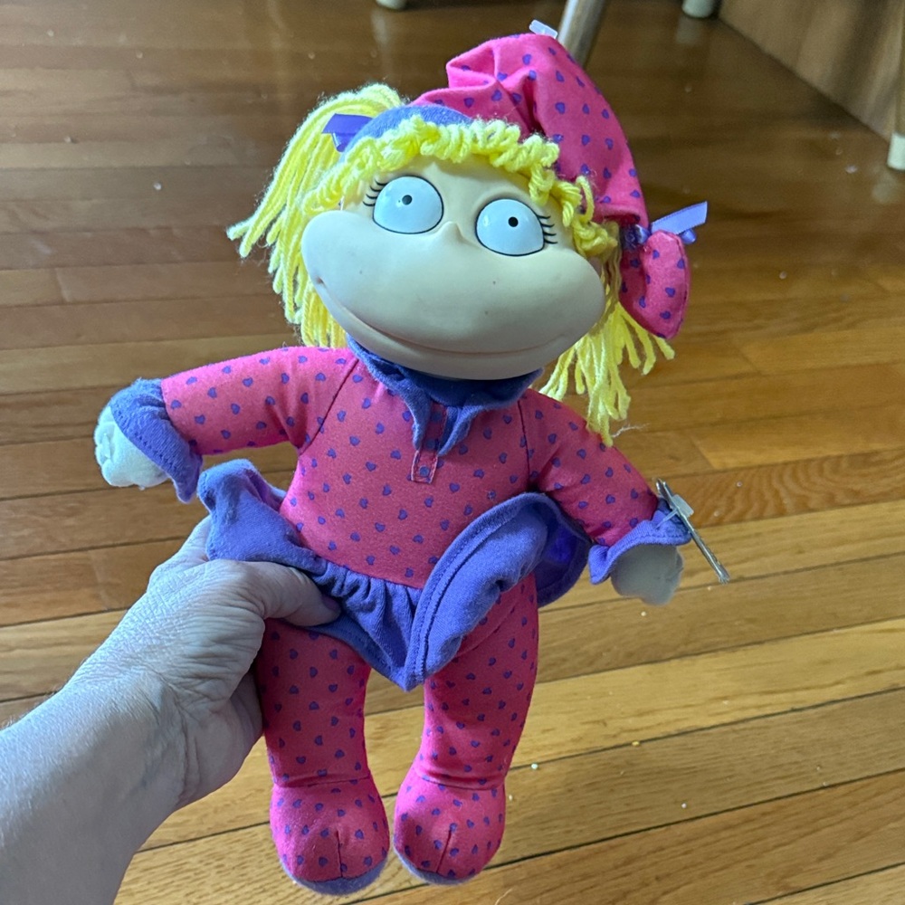 1997 Rugrats Angelica  Plush Doll